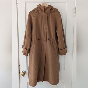 Jason Wu Camel Wool-Blend Coat